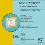 rescue™ My. hair VOLUME SHAMPOO BAR / Volymgivande Schampo